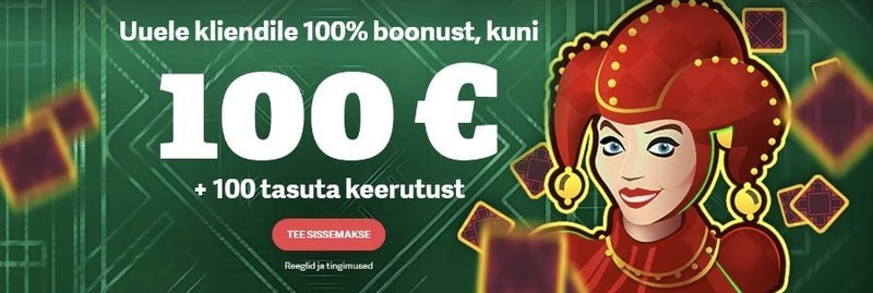 Parimad kasiinode tervitusboonused Eestis 2023