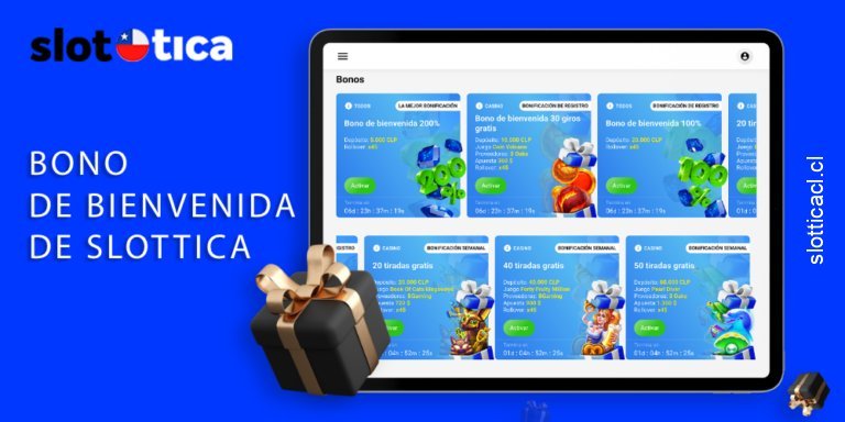 Descubre la Oferta de Bono Sin Depósito en Slottica para Jugadores de Chile